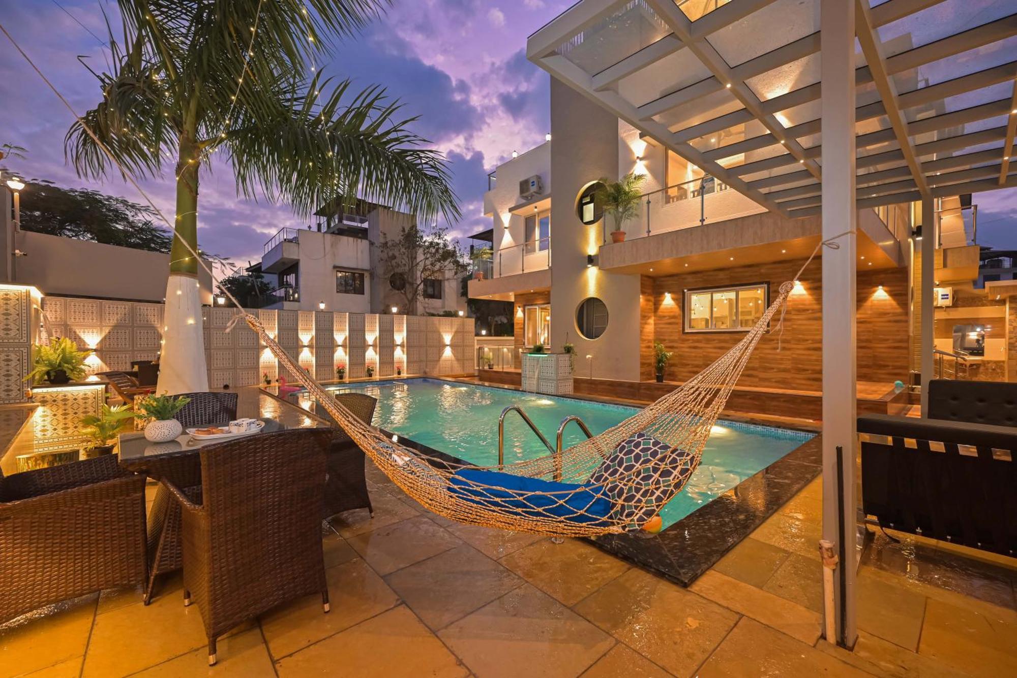 Azure Retreat Villa By Tropicana Stays Lonavla Exterior foto